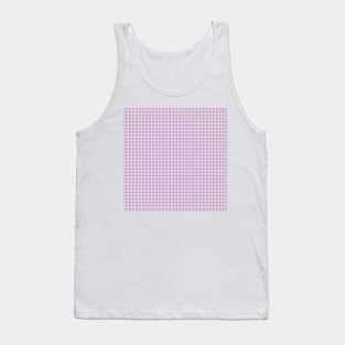 Lilac Gingham Check Tank Top